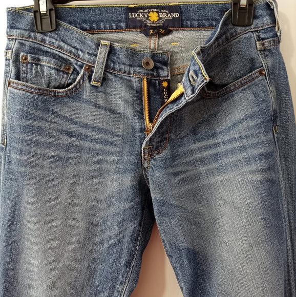 Lucky Brand Sweet N Low Boot Cut Jeans Women's Size 2/26 - Picture 9 of 14